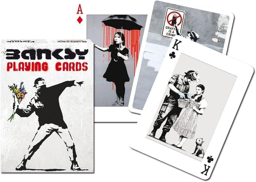 piatnik-megatrumpf-banksy-1652-kartenspiel-55-blatt-street-art image 1