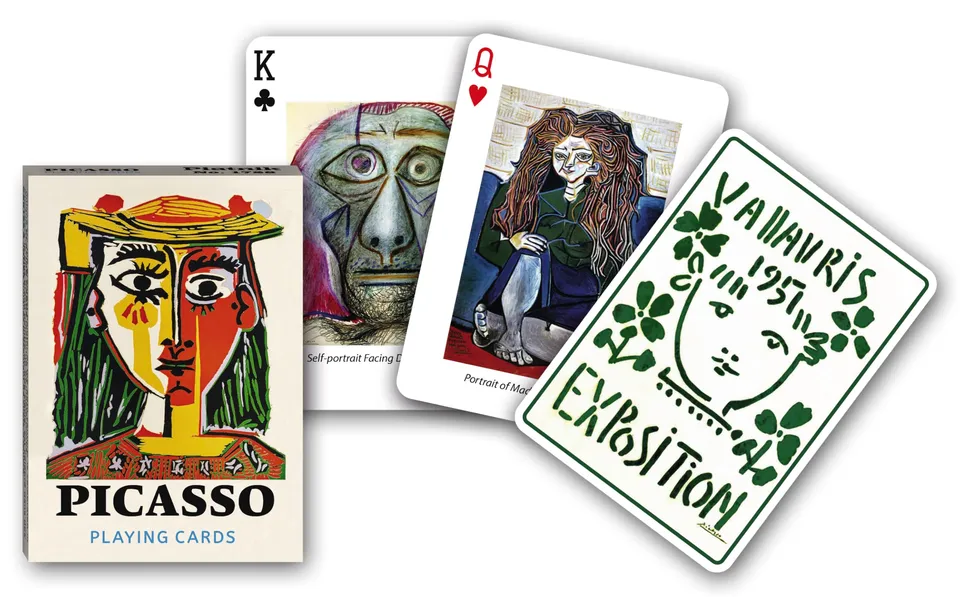 piatnik-picasso-kartenspiel-55-blatt-pokerformat-sammleredition image 1