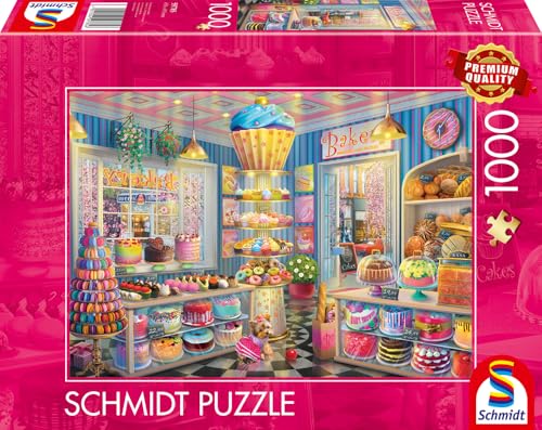 schmidt-spiele-thomas-kinkade-bunte-b-ckerei-puzzle-1000-teile image 8