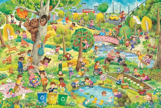 schmidt-spiele-56531-umweltschutz-kinderpuzzle-150-teile-ab-7-jahren image 1