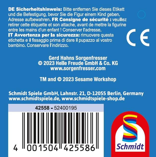 schmidt-sorgenfresser-oskar-sesamstra-e-pl-sch-29-cm image 6