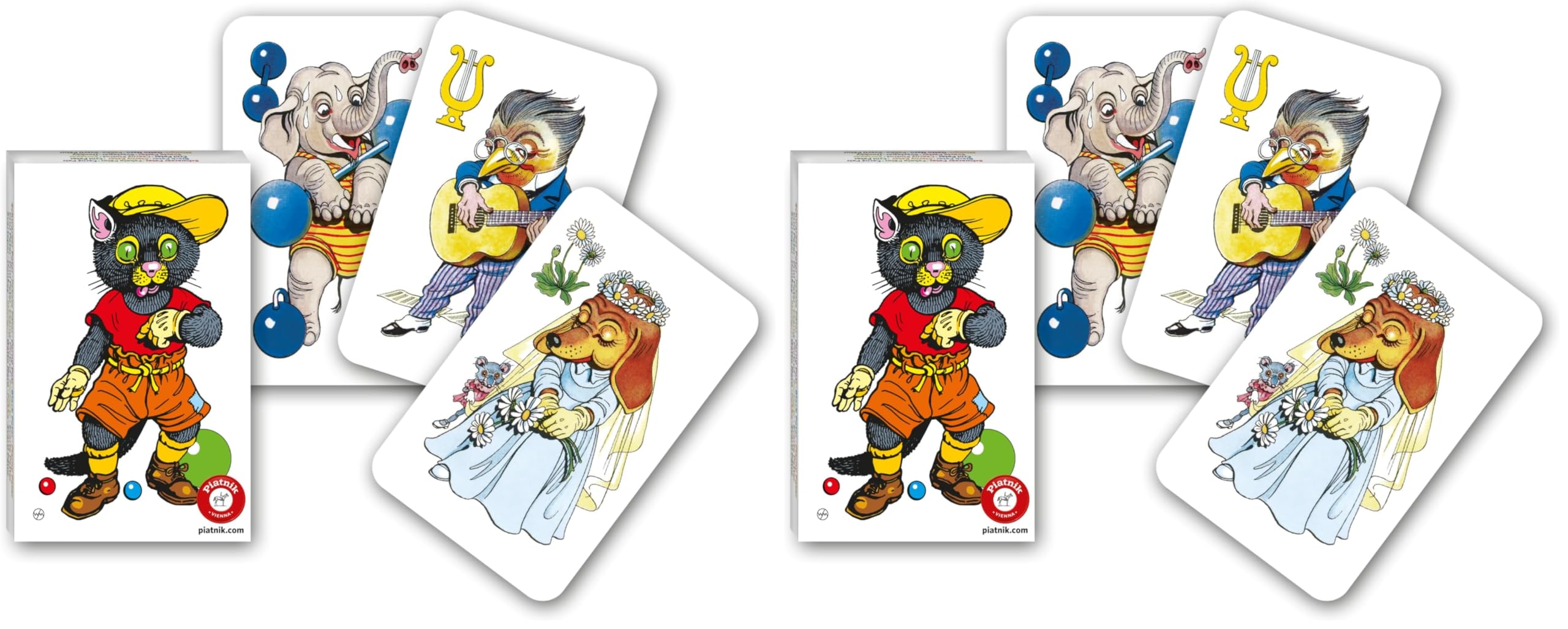 piatnik-schwarzer-peter-tierbilder-kartenspiel-piccolo-ab-3-jahren image 2