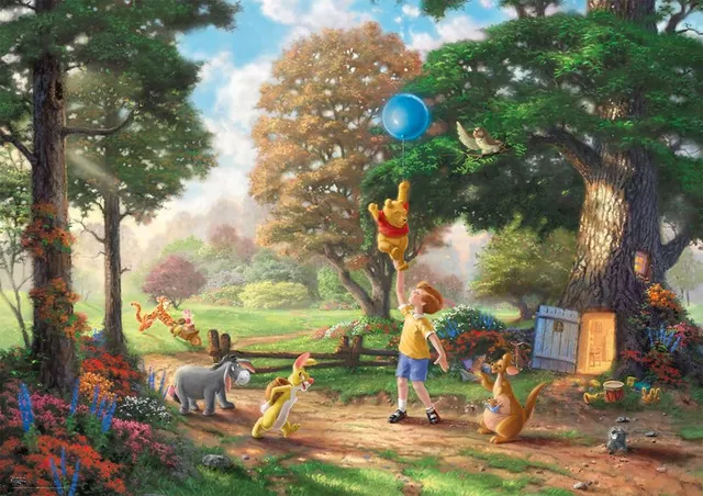 schmidt-thomas-kinkade-winnie-pooh-puzzle-6000-teile image 1