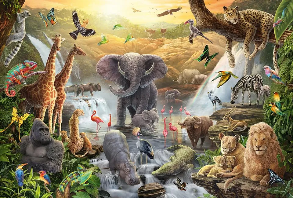 schmidt-spiele-tiere-in-afrika-kinderpuzzle-60-teile-ab-5 image 1