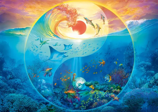 schmidt-my-artnoble-58594-im-reich-der-meerestiere-puzzle-1000-t image 1