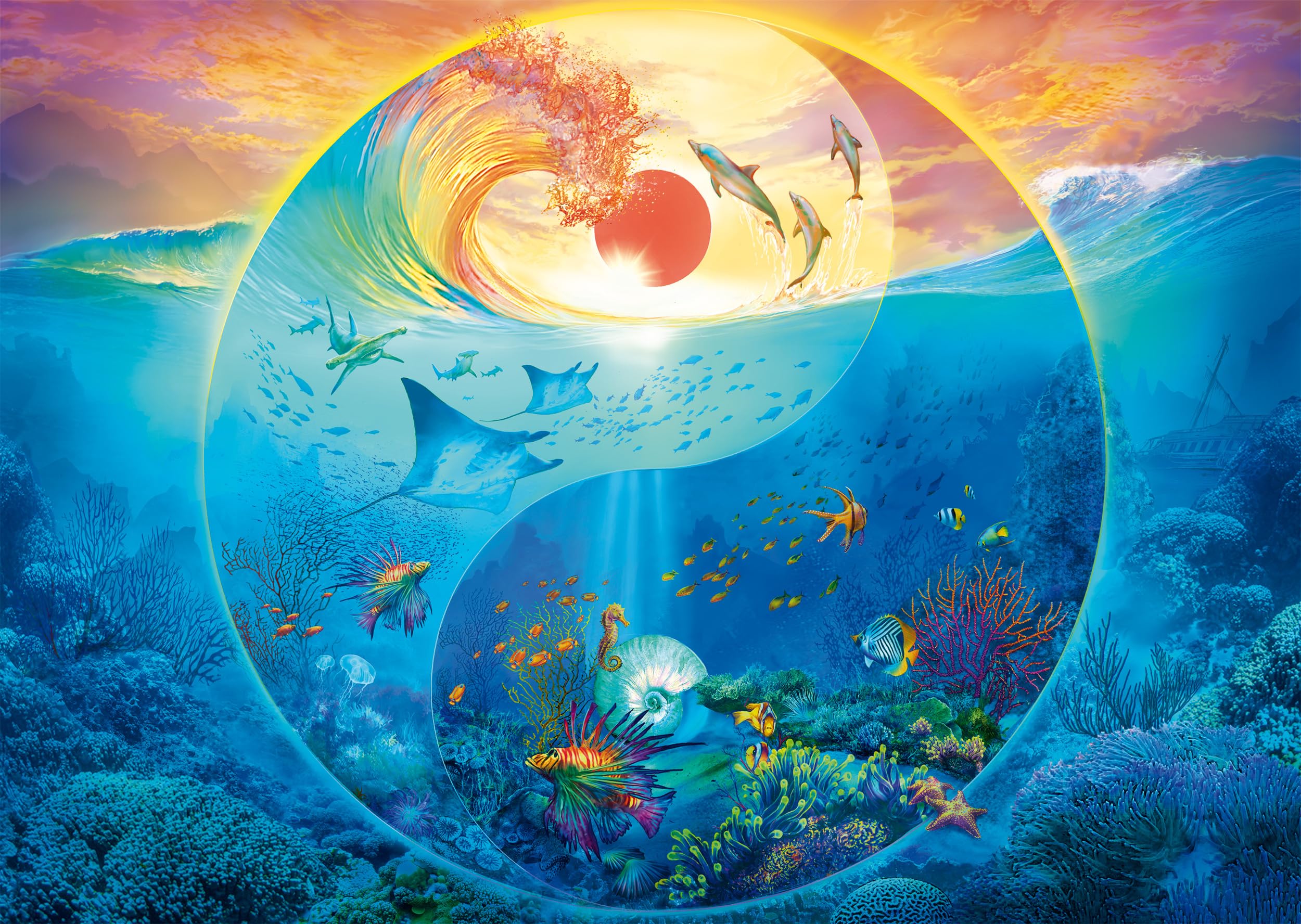 schmidt-my-artnoble-58594-im-reich-der-meerestiere-puzzle-1000-t image 1