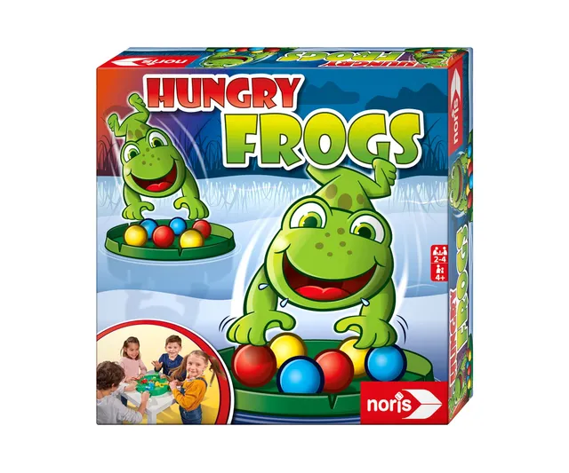 noris-deluxe-hungry-frogs-schnappspiel-froschspiel-kugeln-ab-4-j image 1
