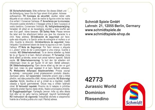 schmidt-classic-line-jurassic-world-riesendino-pl-sch-26-cm image 7