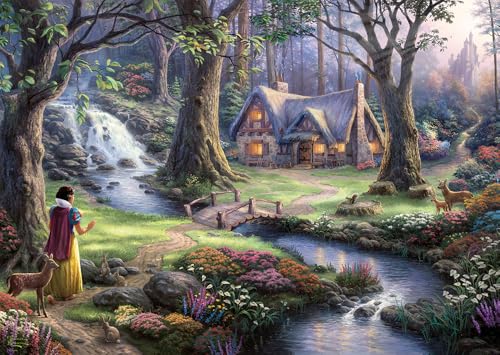 schmidt-spiele-thomas-kinkade-disney-schneewittchen-puzzle-1000-teile image 5
