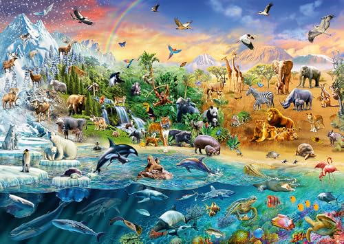 schmidt-spiele-thomas-kinkade-welt-der-tiere-puzzle-1000-teile image 6