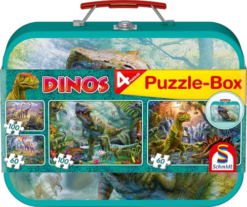 schmidt-spiele-dinosaurs-56495-kinderpuzzle-metallkoffer image 8