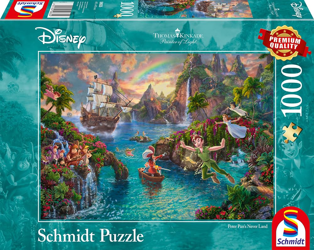 schmidt-spiele-thomas-kinkade-disney-peter-pan-puzzle-1000-teile image 4