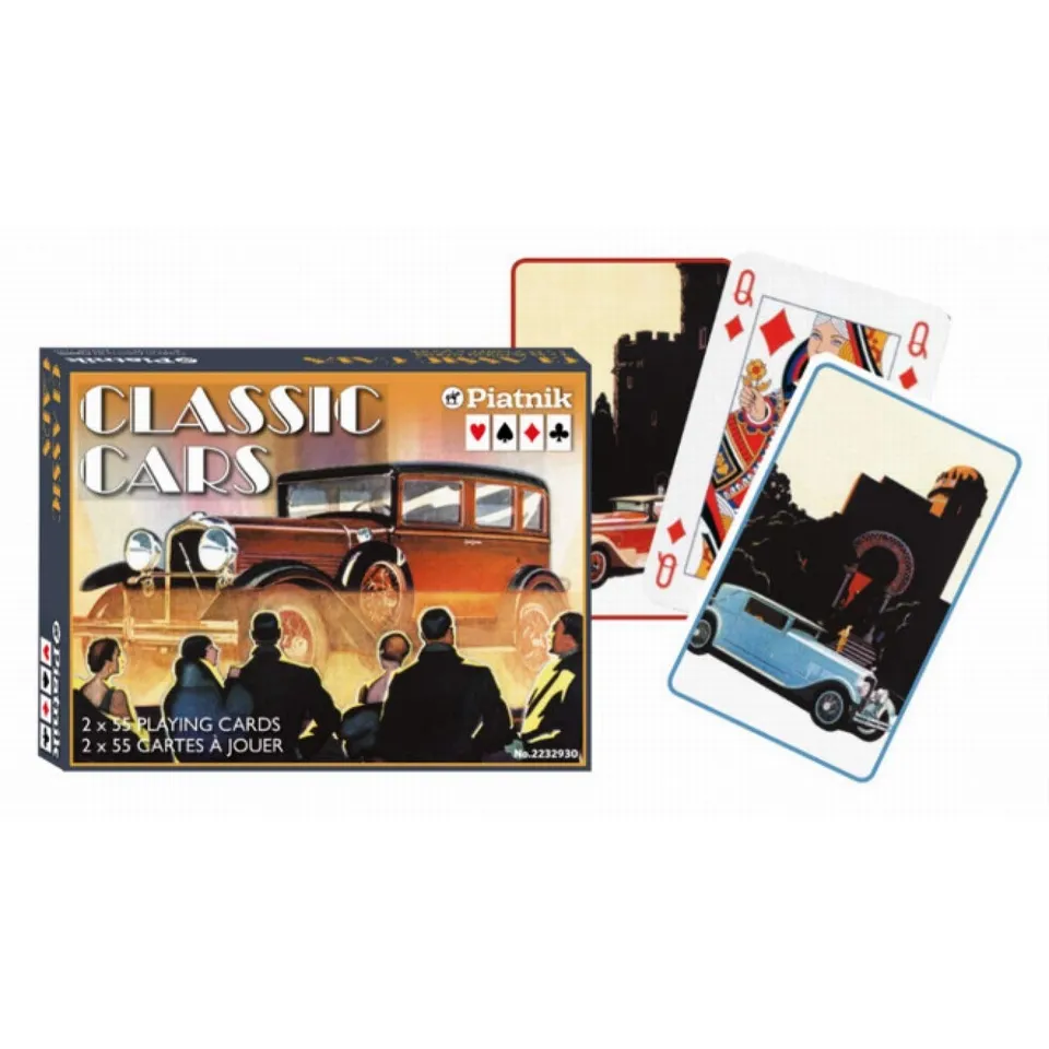 piatnik-megatrumpf-klassische-autos-spielkarten-2x55-bridge image 1