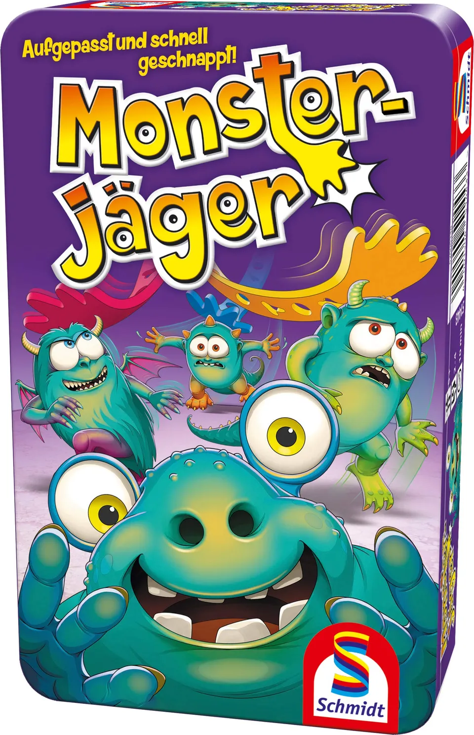 schmidt-monsterj-ger-51443-reisespiel-metalldose-2-4-spieler image 1