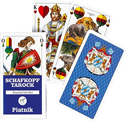 piatnik-megatrumpf-schafkopf-tarock-kartenspiel-rot-schwarz image 3