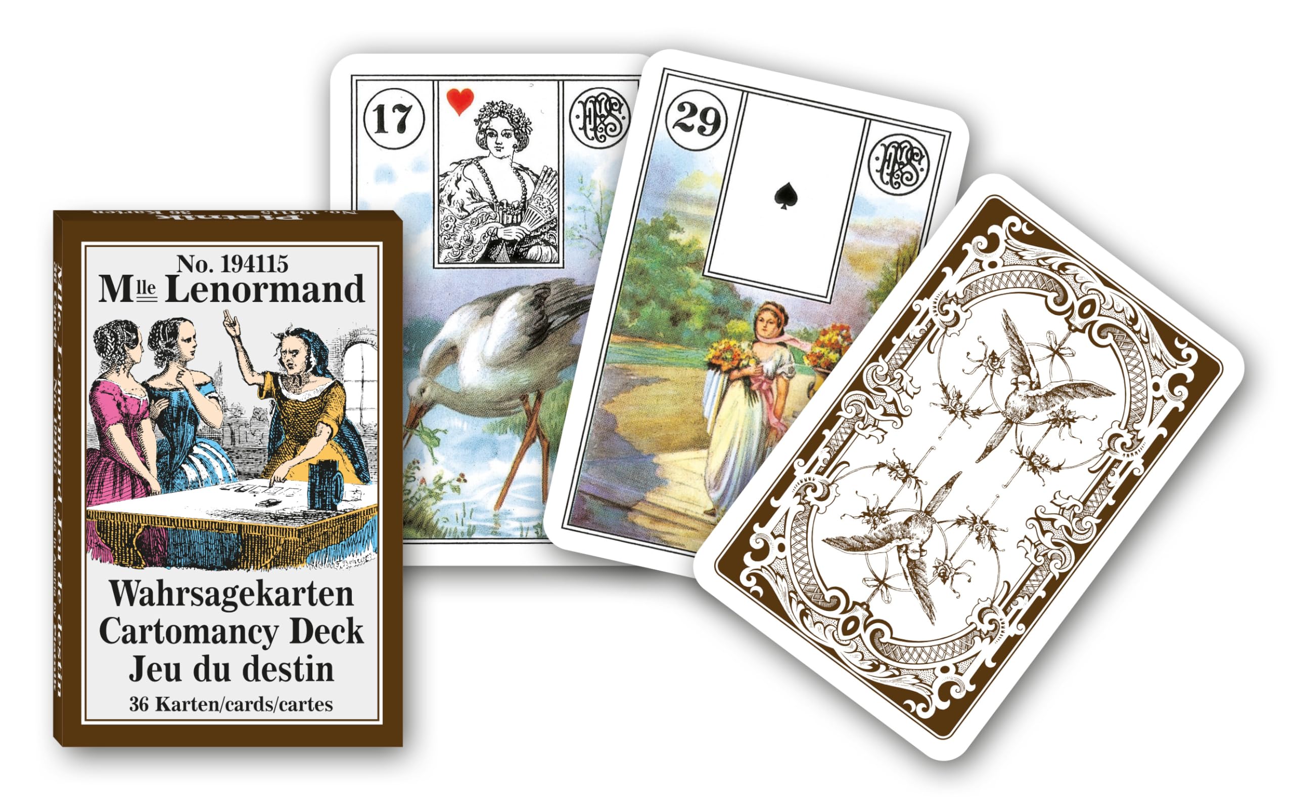 piatnik-mlle-lenormand-tarot-wahrsagekarten-36-karten image 1