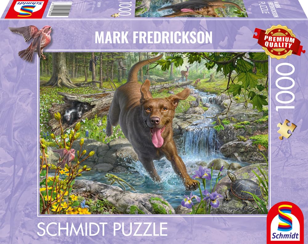 schmidt-thomas-kinkade-fr-hlingsspaziergang-puzzle-1000-teile image 3