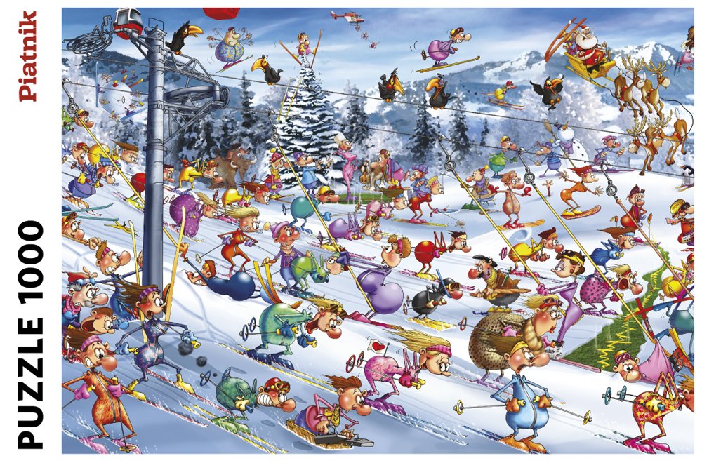 piatnik-5351-christmas-ski-1000-teile-puzzle-francois-ruyer image 2