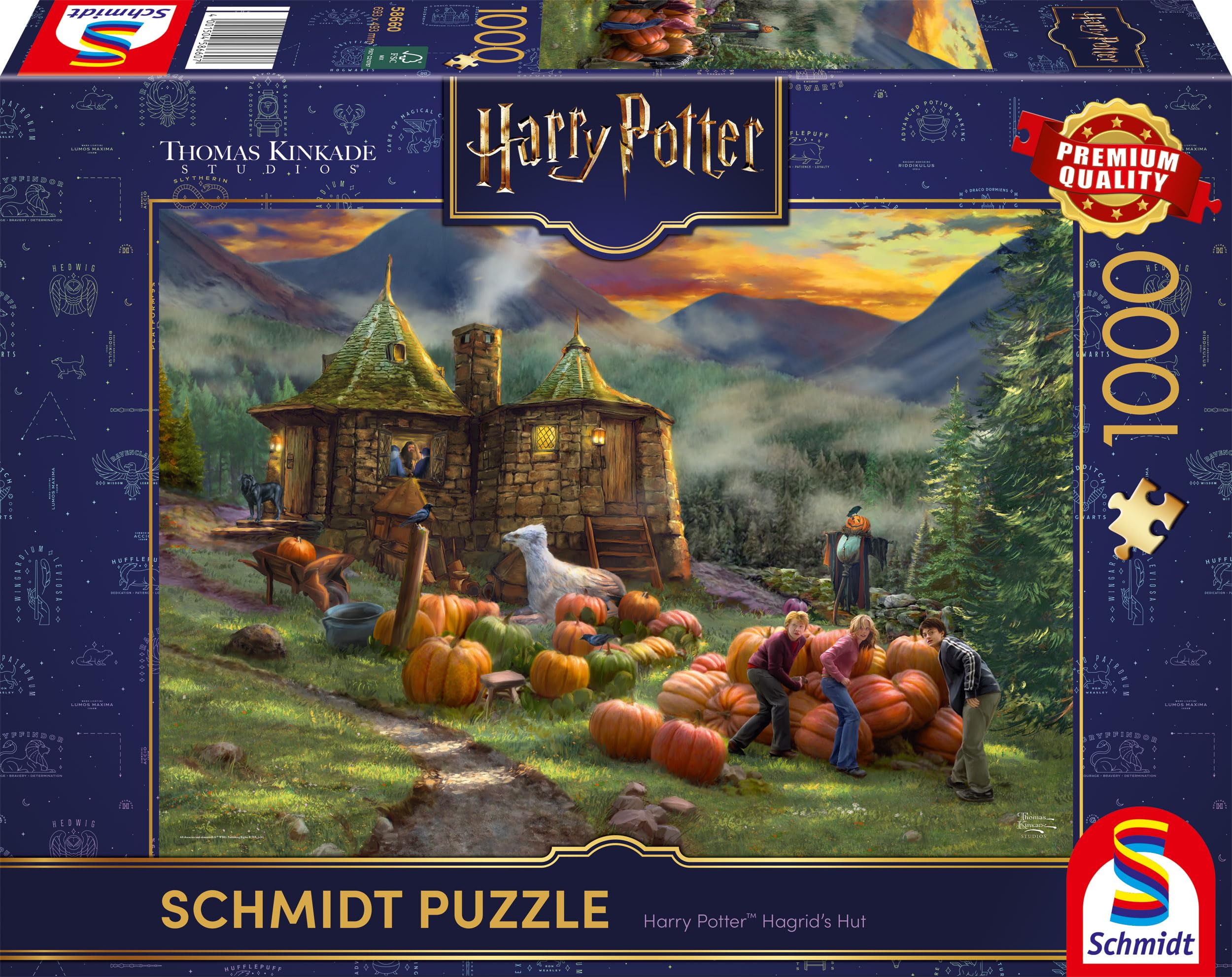 schmidt-thomas-kinkade-harry-potter-puzzle-1000-teile-hagrids-h-tte image 4