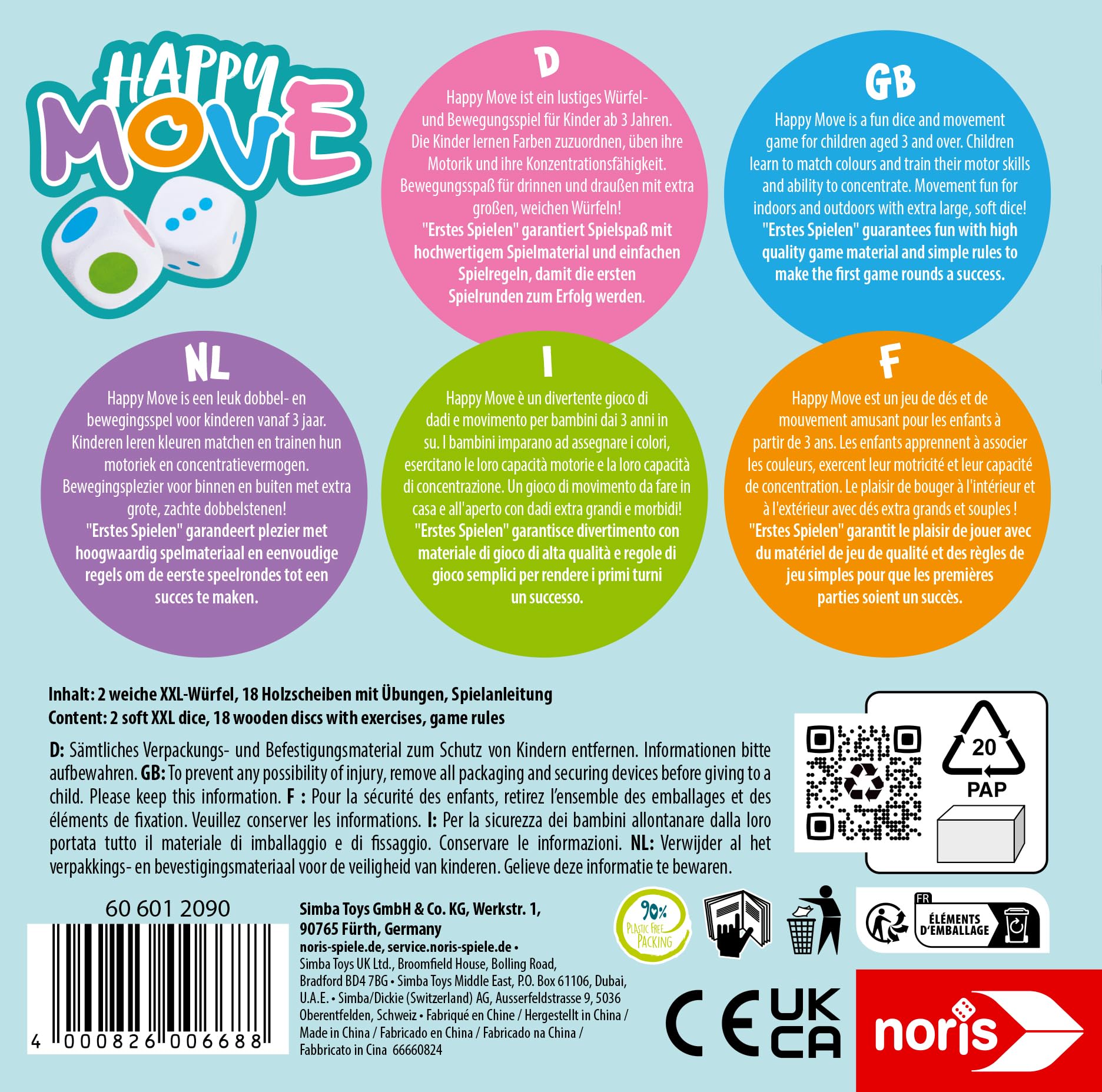 noris-happy-move-bewegungsspiel-xxl-w-rfel-ab-2-jahre image 2