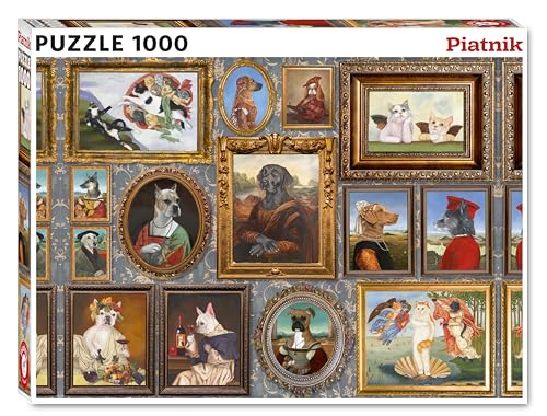 piatnik-573545-renaissance-menagerie-puzzle-1000-teile-68x48 image 2