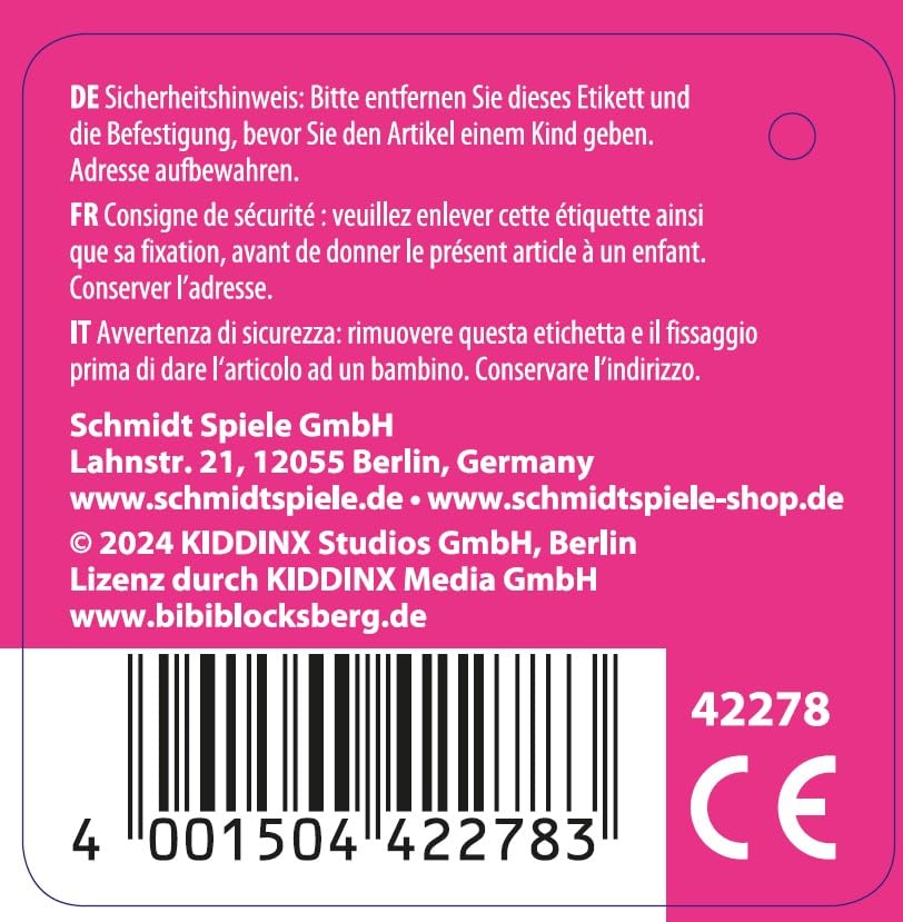 schmidt-spiele-bibi-blocksberg-pl-schfigur-33-cm-mit-besen image 7