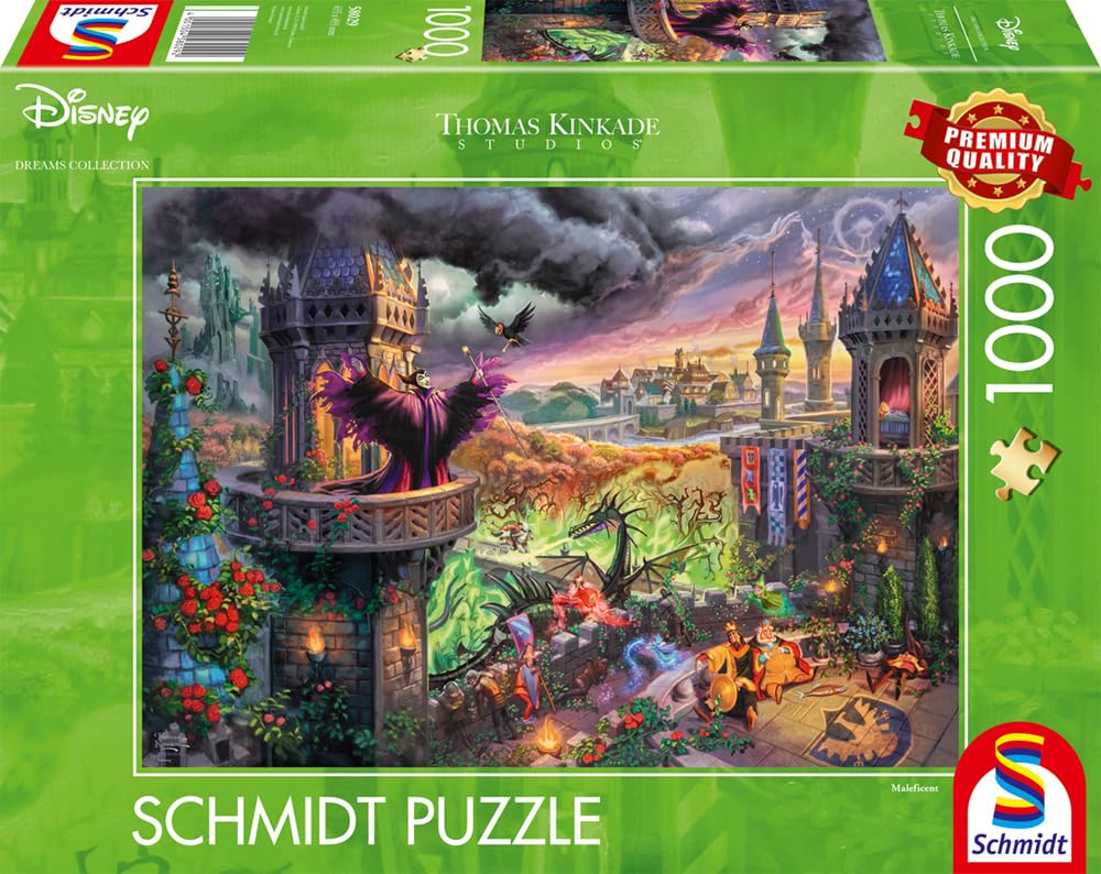 schmidt-spiele-thomas-kinkade-disney-maleficent-puzzle-1000-teile image 4
