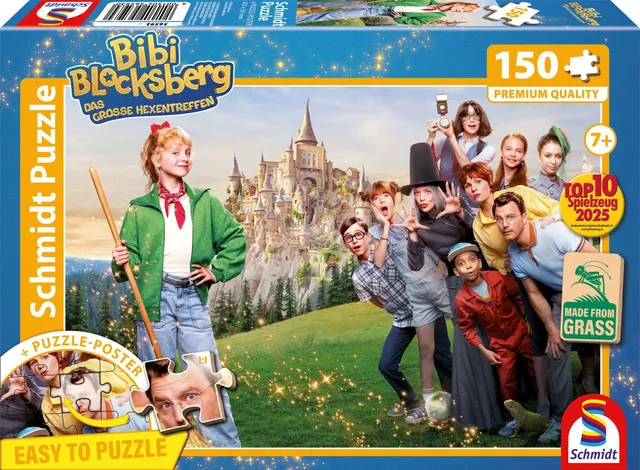 schmidt-56593-hexentreffen-kinderpuzzle-150-teile-ab-7 image 1