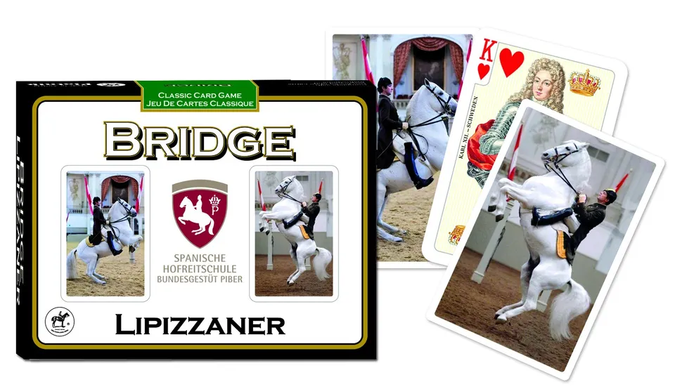 piatnik-lipizzaner-ii-2626-spielkarten-2x55-blatt-pferde image 1