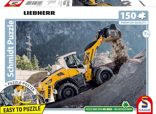 schmidt-spiele-liebherr-radlader-56551-puzzle-150-teile-ab-7j image 4