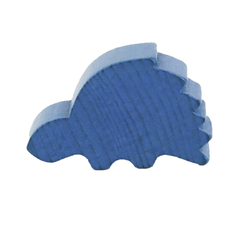 abacusspiele-zooloretto-stachelschwein-spielfigur-blau-ersatz image 1