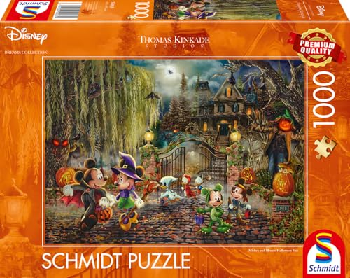 schmidt-thomas-kinkade-disney-mickey-minnie-puzzle-1000-teile image 8