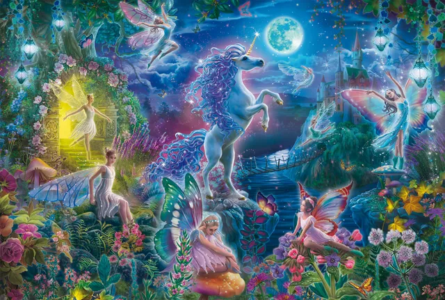 schmidt-spiele-einhorn-56576-kinderpuzzle-150-teile-ab-7-j image 1