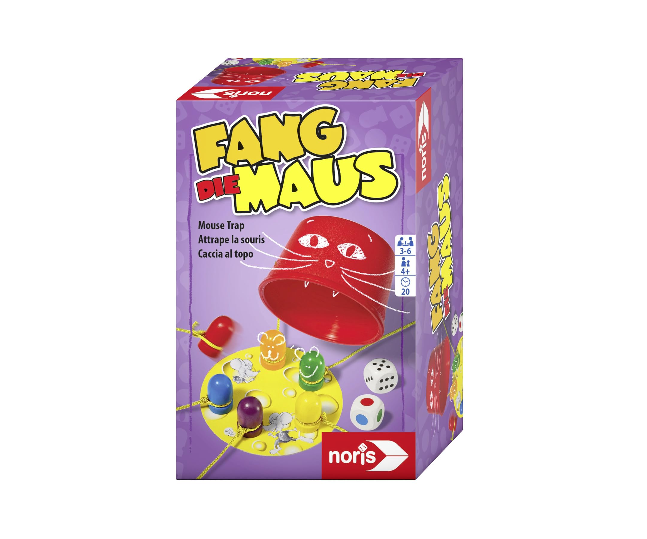 noris-deluxe-fang-die-maus-reaktionsspiel-ab-4-jahren image 1