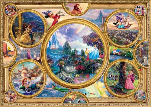 schmidt-spiele-thomas-kinkade-disney-dreams-59607-puzzle-2000-teile image 5