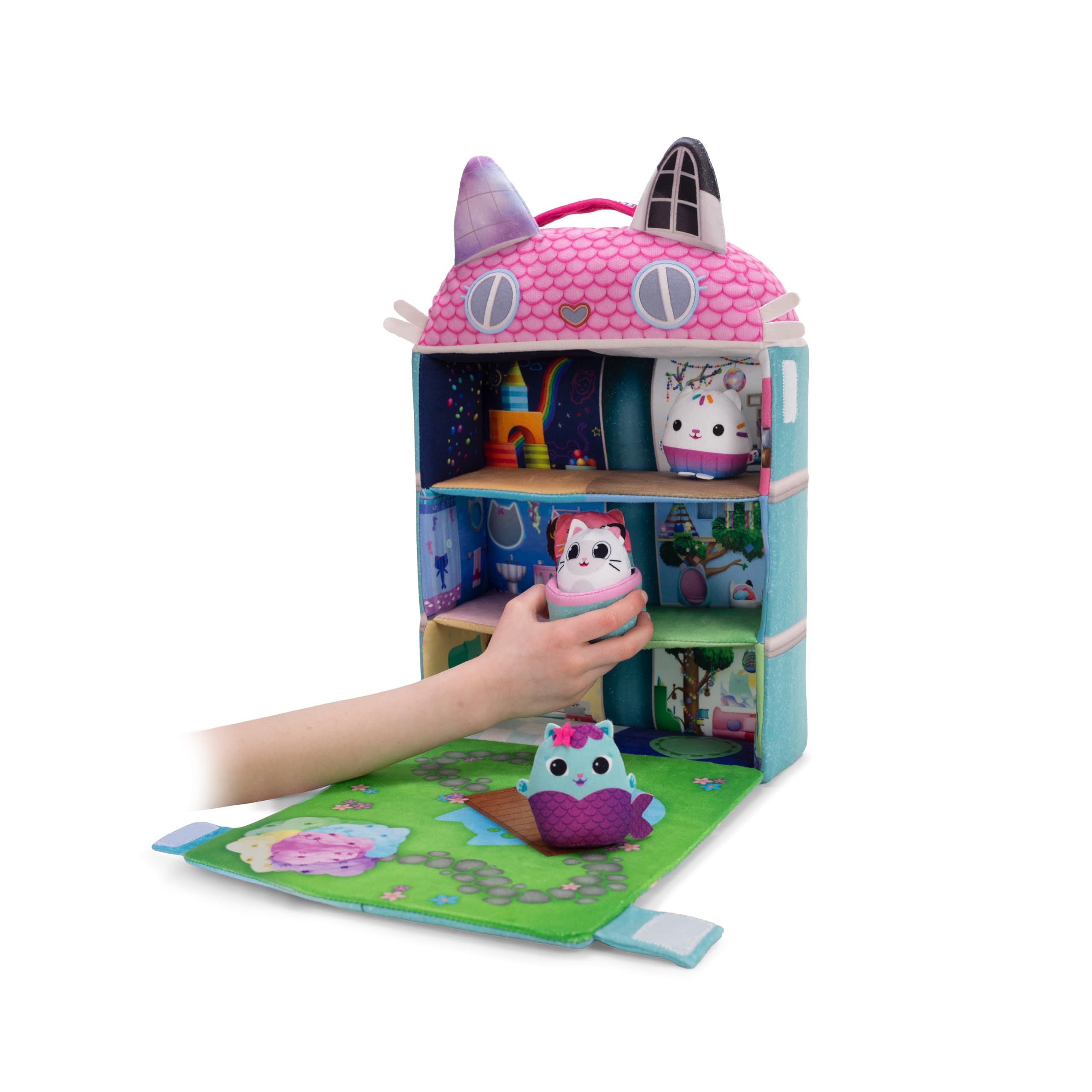 schmidt-spiele-42804-gabbys-dollhouse-pl-schhaus-41-cm-3-figuren image 3