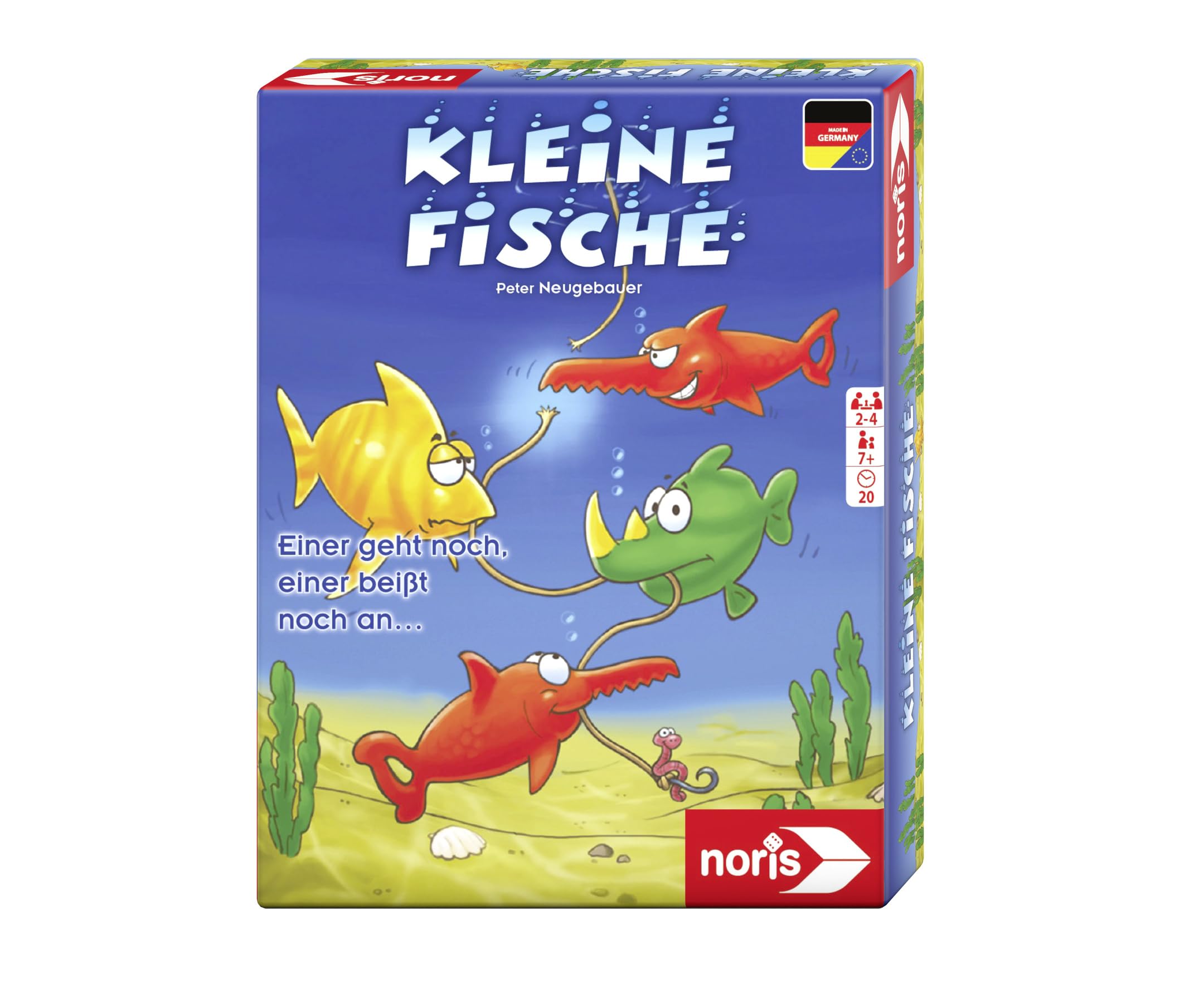 noris-deluxe-kleine-fische-kartenspiel-ab-7-jahren-2-4-spieler image 1