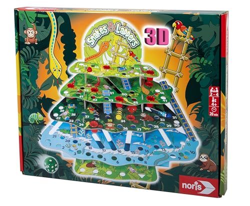 noris-snakes-ladders-jungle-3d-leiterspiel-ab-4-jahre image 4