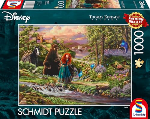schmidt-thomas-kinkade-disney-merida-puzzle-1000-teile image 5