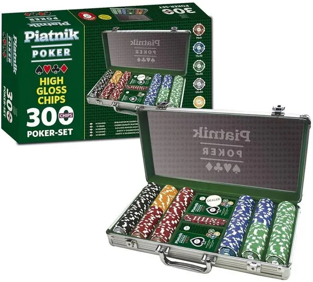 Piatnik Megatrumpf 7903 Poker Set 300 Chips Alukoffer