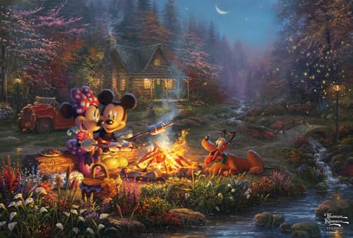 schmidt-thomas-kinkade-disney-mickey-minnie-puzzle-200-teile image 6