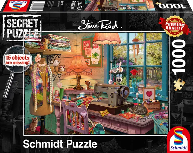 schmidt-secret-puzzles-im-n-hzimmer-puzzle-1000-teile image 1