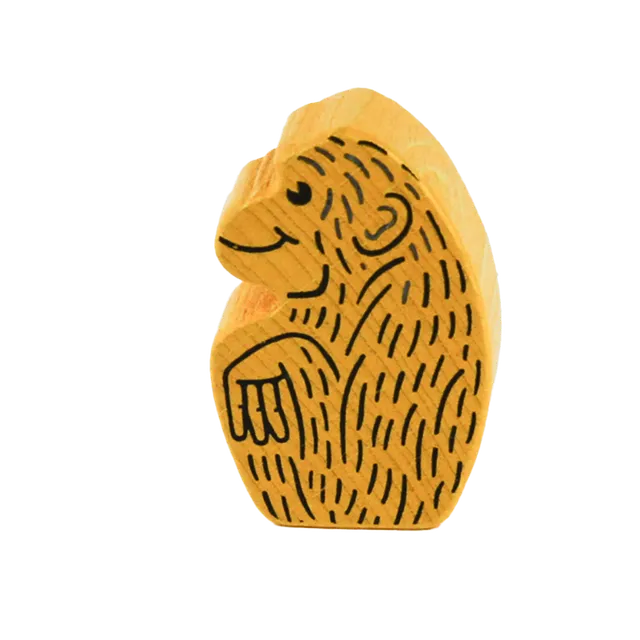 abacusspiele-zooloretto-affe-spielfigur-gelb-ersatzteil image 1