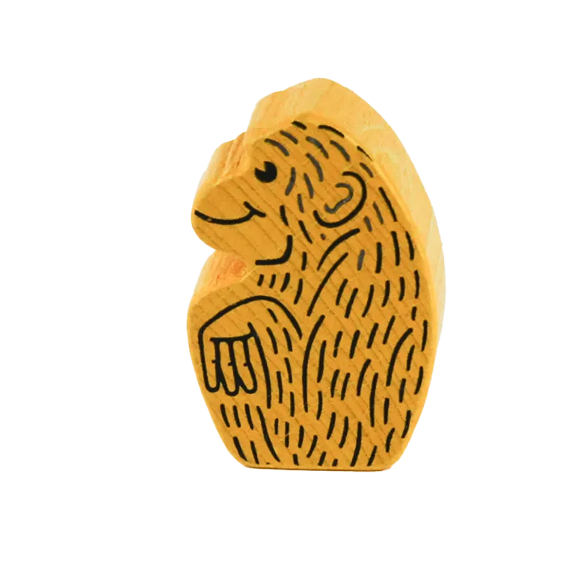 abacusspiele-zooloretto-affe-spielfigur-gelb-ersatzteil image 1