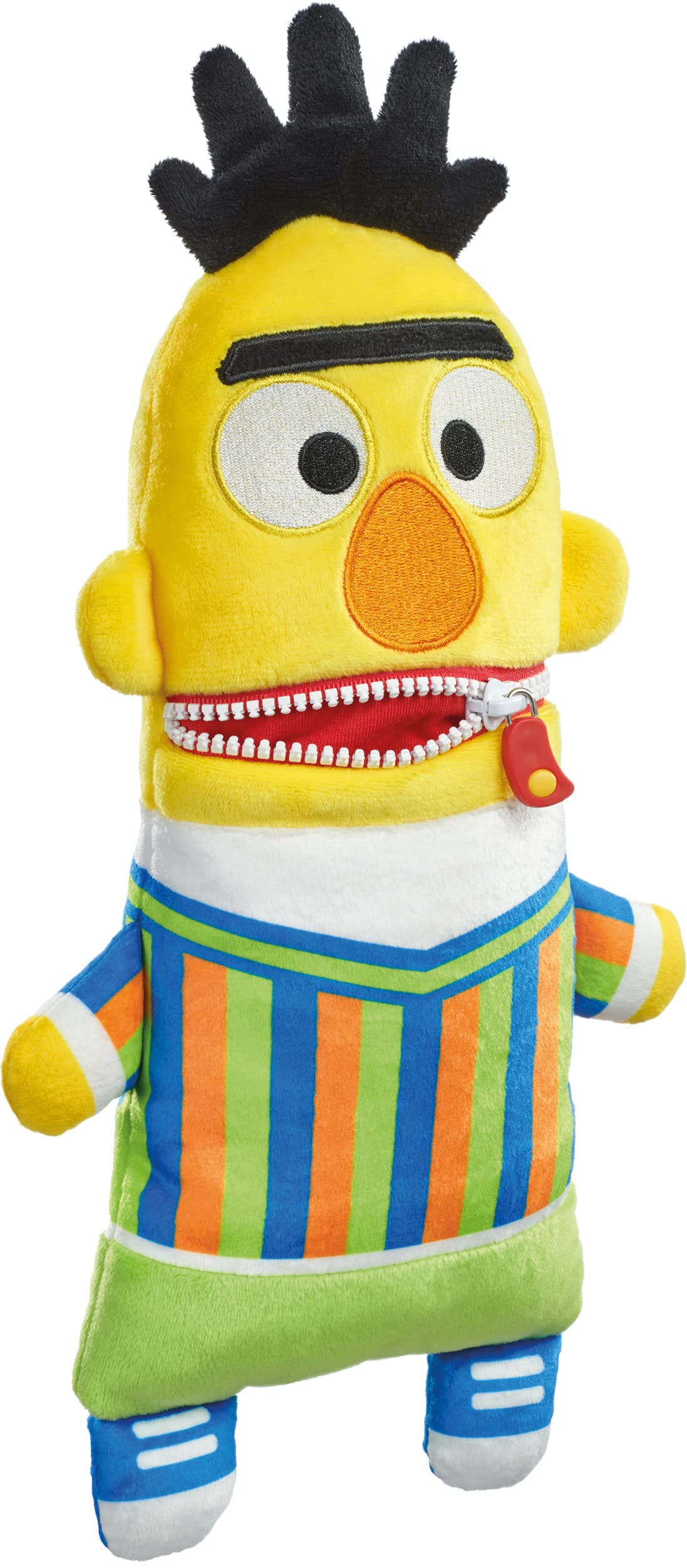 schmidt-sorgenfresser-bert-sesamstrasse-pl-schfigur-34-cm-gr-n image 2