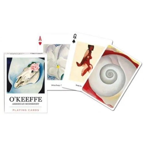 piatnik-o-keeffe-spielkarten-pokerformat-55-karten-kunst image 1