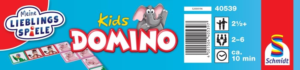 schmidt-40539-classic-line-domino-kids-legespiel-tiere image 2