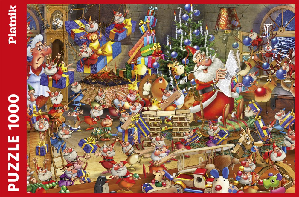 piatnik-ruyer-weihnachtsmann-puzzle-1000-teile-weihnachten image 2