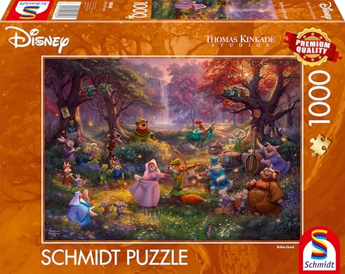 schmidt-thomas-kinkade-disney-robin-hood-puzzle-1000-teile image 5