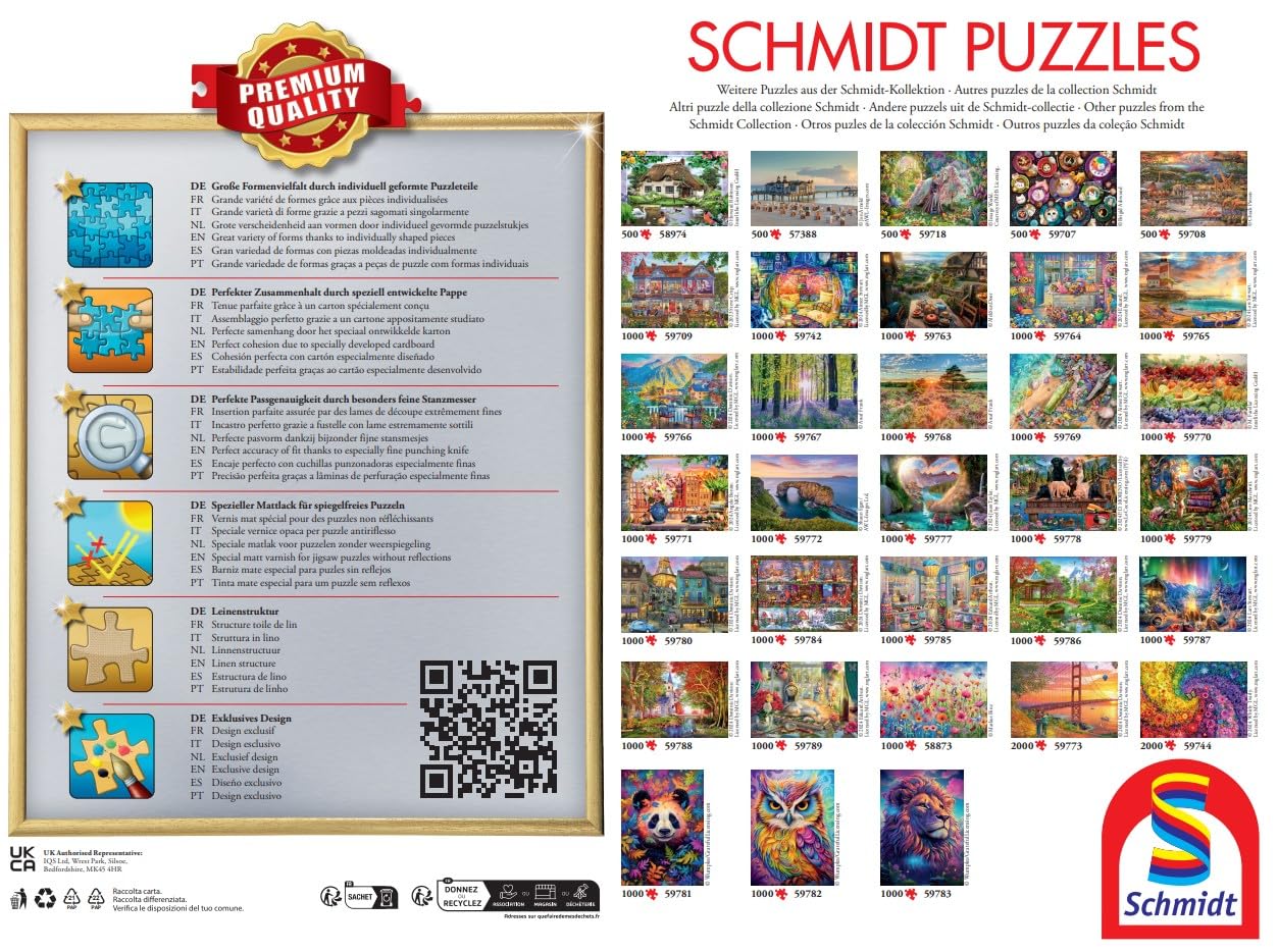 schmidt-spiele-thomas-kinkade-dream-big-katzen-puzzle-1000-teile image 3